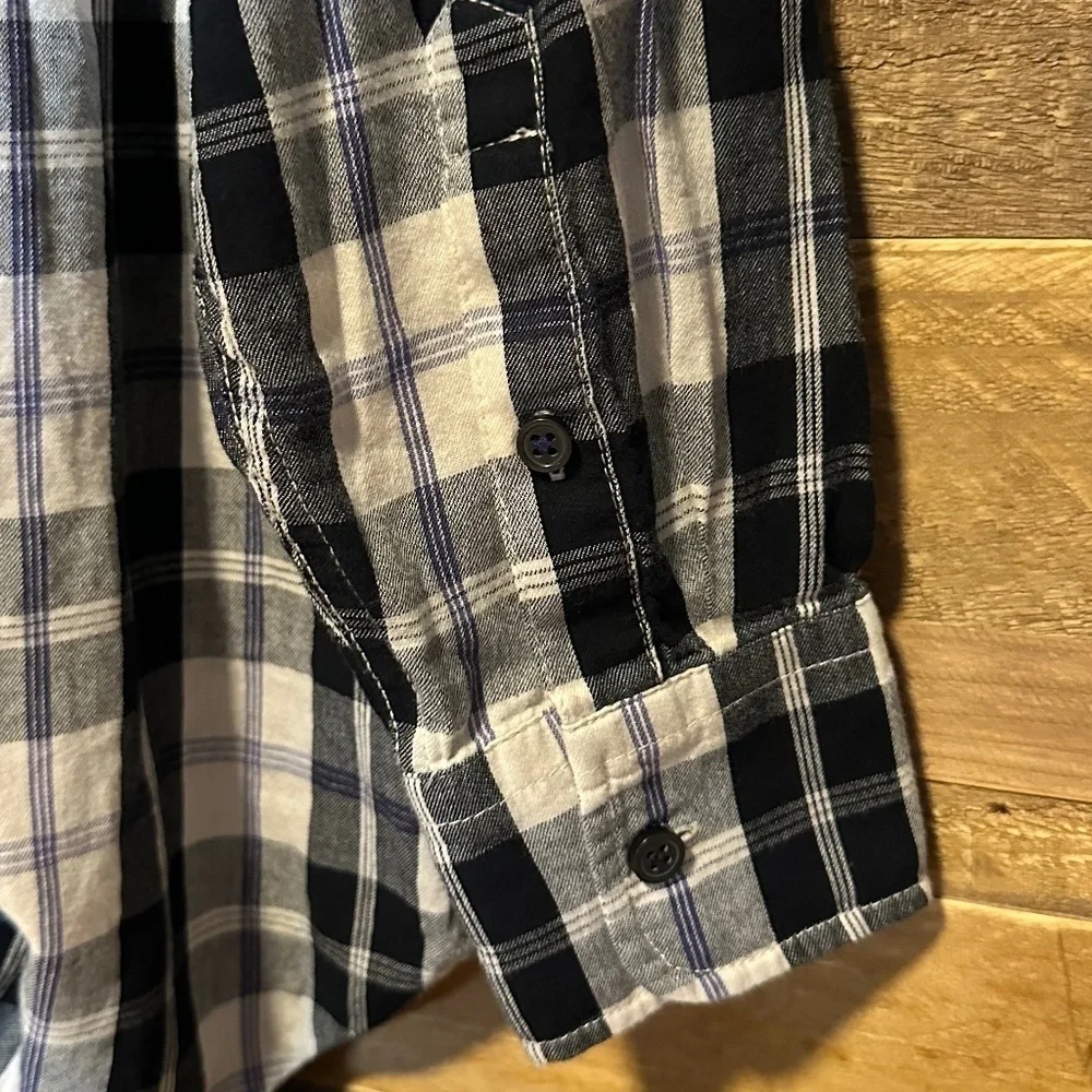 J.Crew Relaxed fit shirt in crinkle gingham